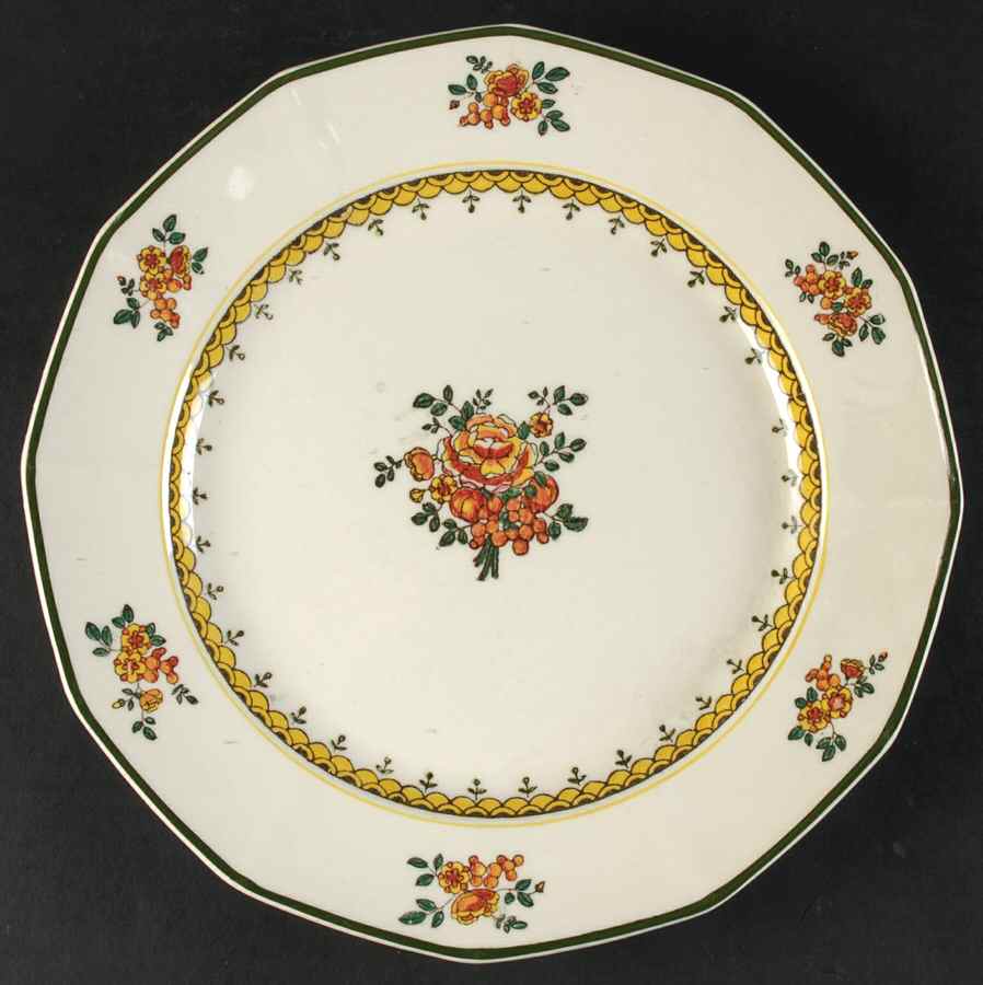 Duesbury Large Dinner Plate by Royal Doulton-1