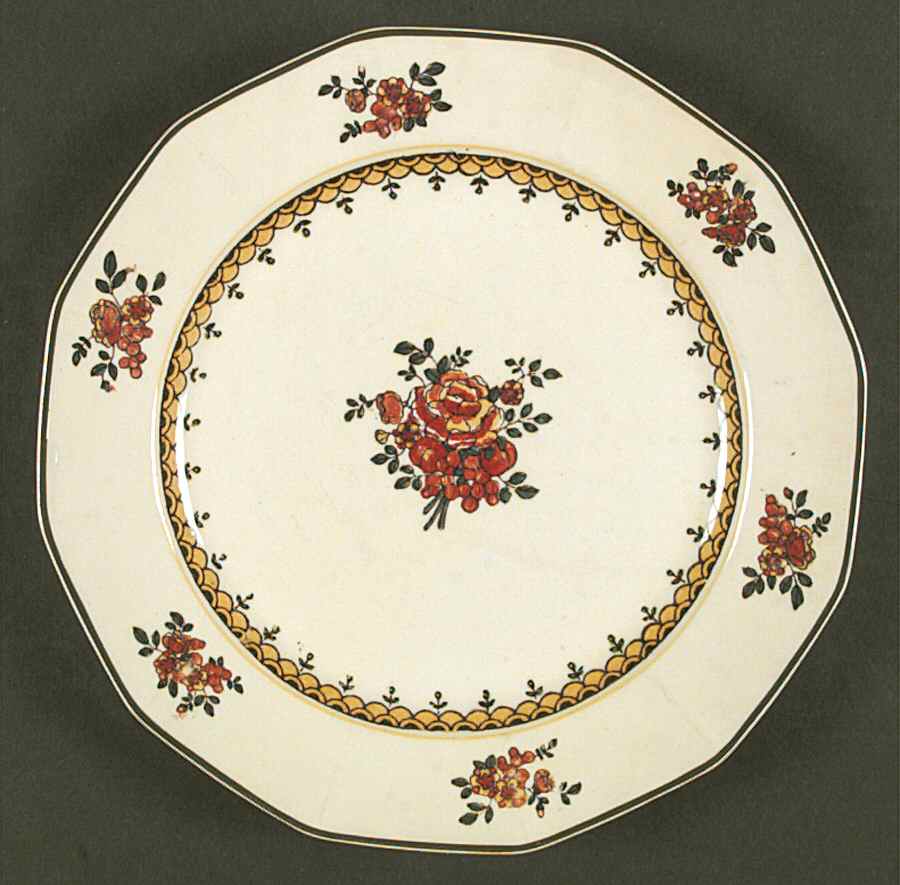 Duesbury Dinner Plate by Royal Doulton-1