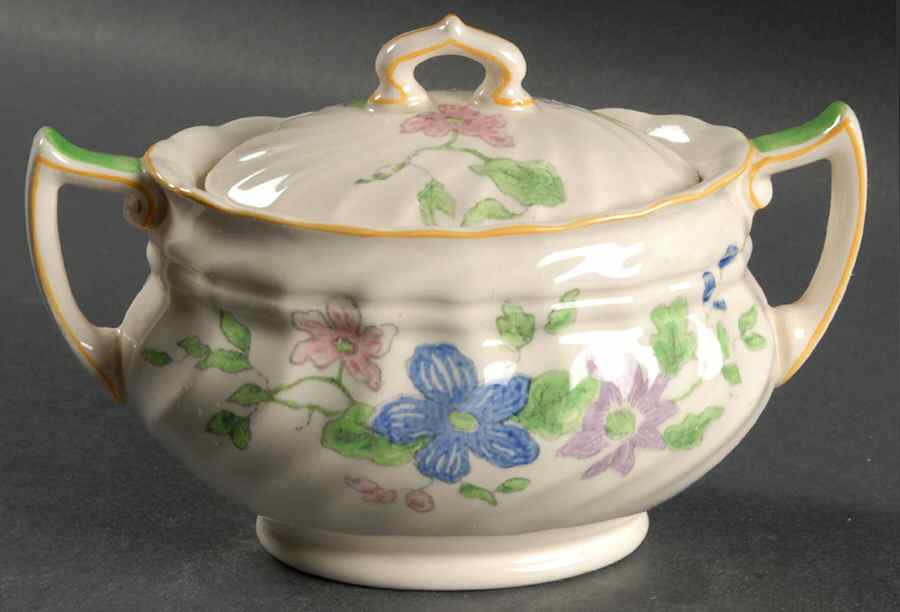 Dunbar Sugar Bowl & Lid by Royal Doulton-1