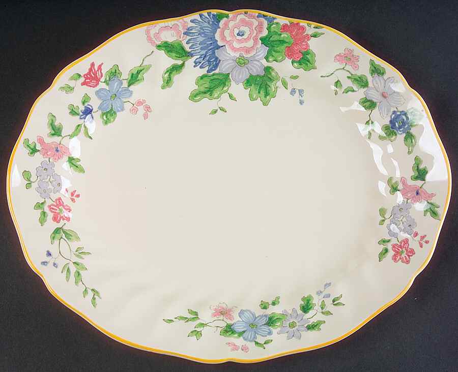 Dunbar 13" Oval Serving Platter by Royal Doulton-1