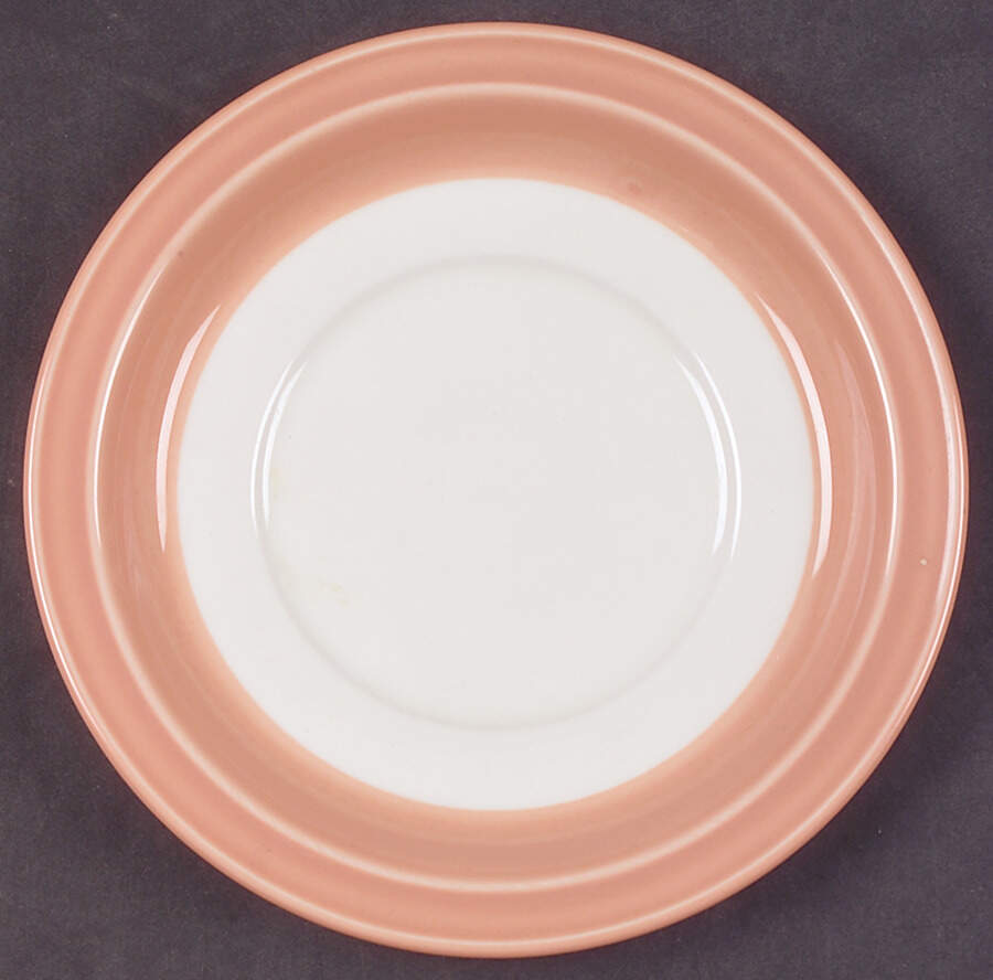 Dusty Rose Chroma Saucer for Flat Cup by Royal Doulton-1