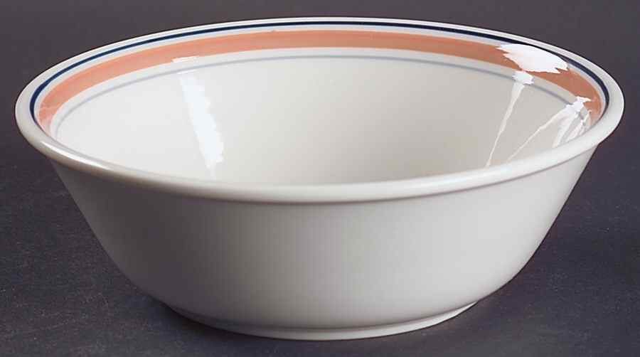 Dusty Rose Line Coupe Cereal Bowl by Royal Doulton-1