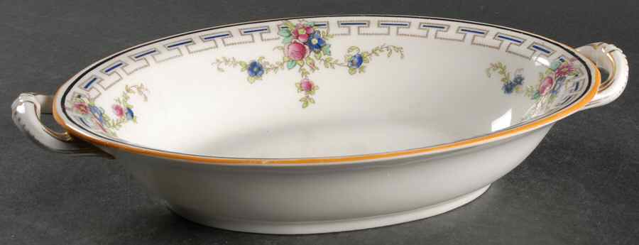 E10000 9" Oval Vegetable Bowl by Royal Doulton-1