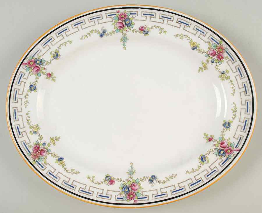 E10000 10" Oval Serving Platter by Royal Doulton-1