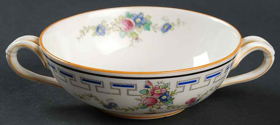 E10000 Flat Cream Soup Bowl by Royal Doulton-1