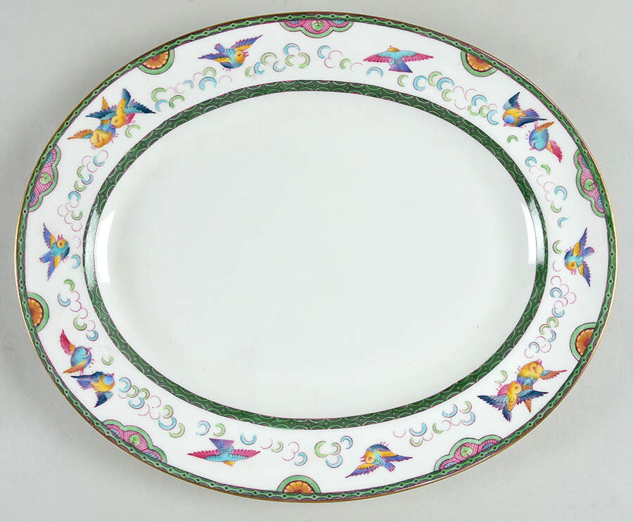 E7212 15" Oval Serving Platter by Royal Doulton-1