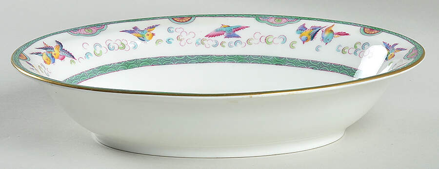 E7212 10" Oval Vegetable Bowl by Royal Doulton-1