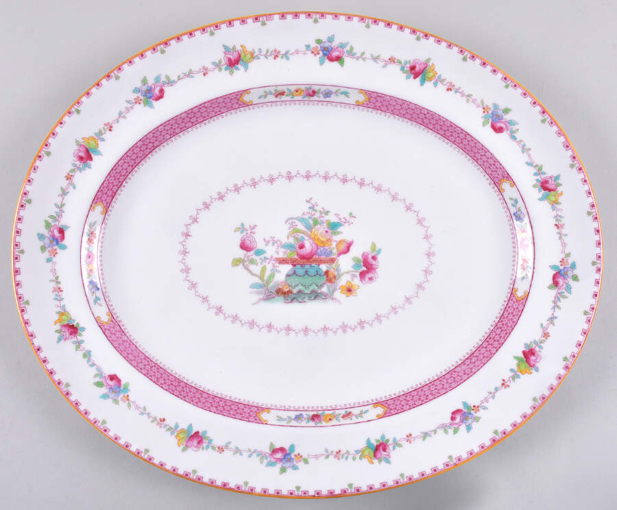 E7319 14" Oval Serving Platter by Royal Doulton-1