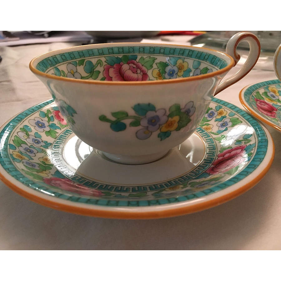 E8406 Footed Cup & Saucer Set by Royal Doulton-1