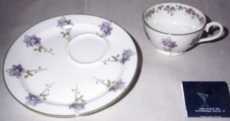 E8434 Snack Plate & Cup Set by Royal Doulton-1