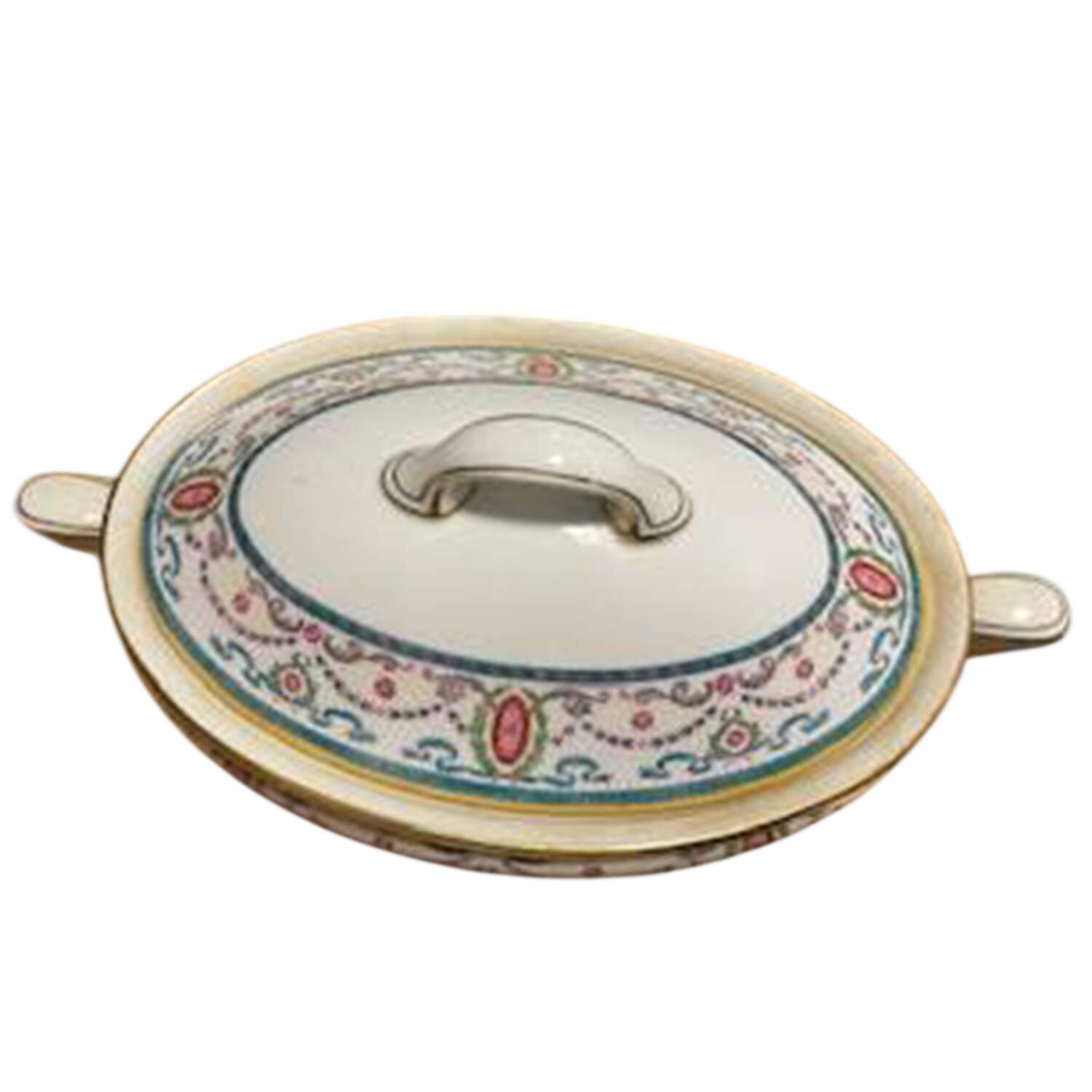 E9627 Oval Covered Vegetable by Royal Doulton-1