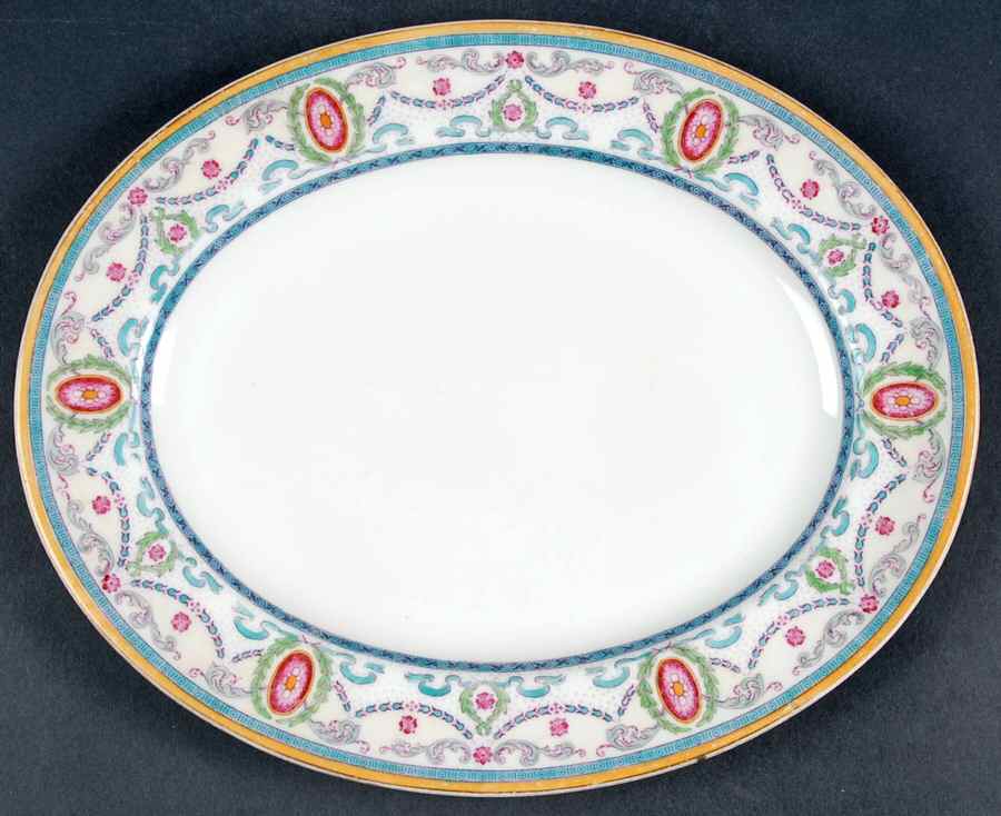 E9627 10" Oval Serving Platter by Royal Doulton-1