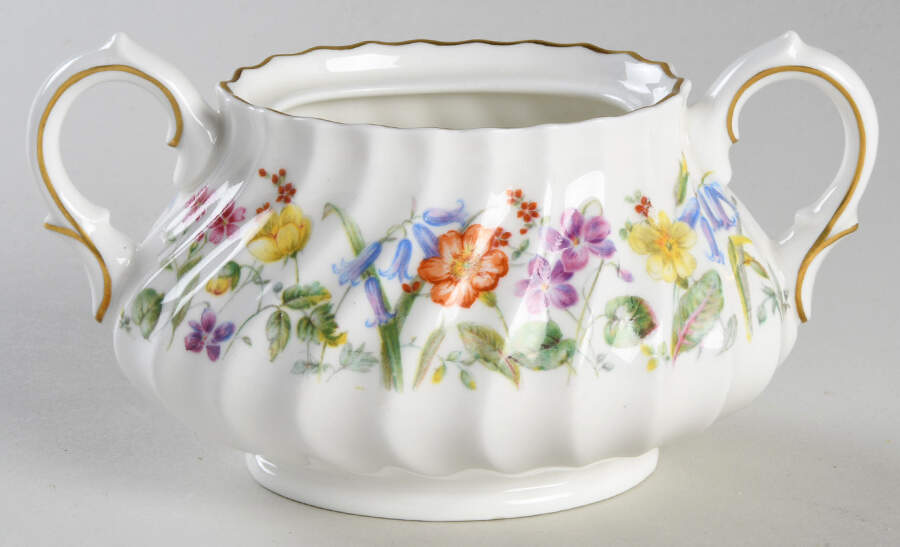 Easter Morn Sugar Bowl No Lid by Royal Doulton-1