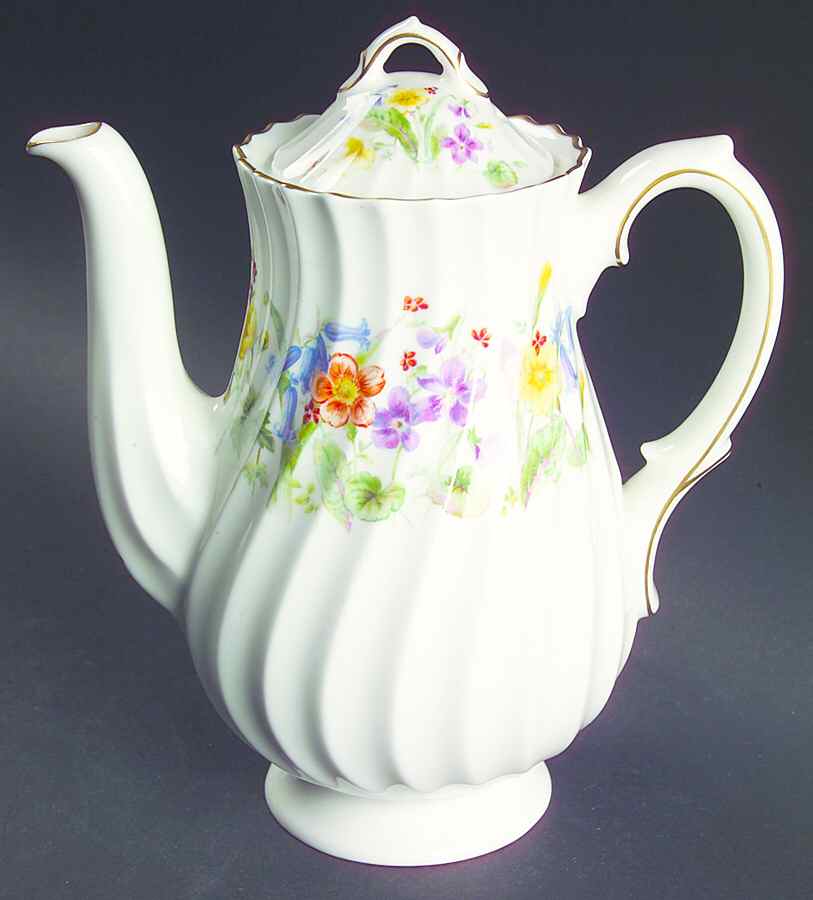 Easter Morn Mini Coffee Pot & Lid by Royal Doulton-1