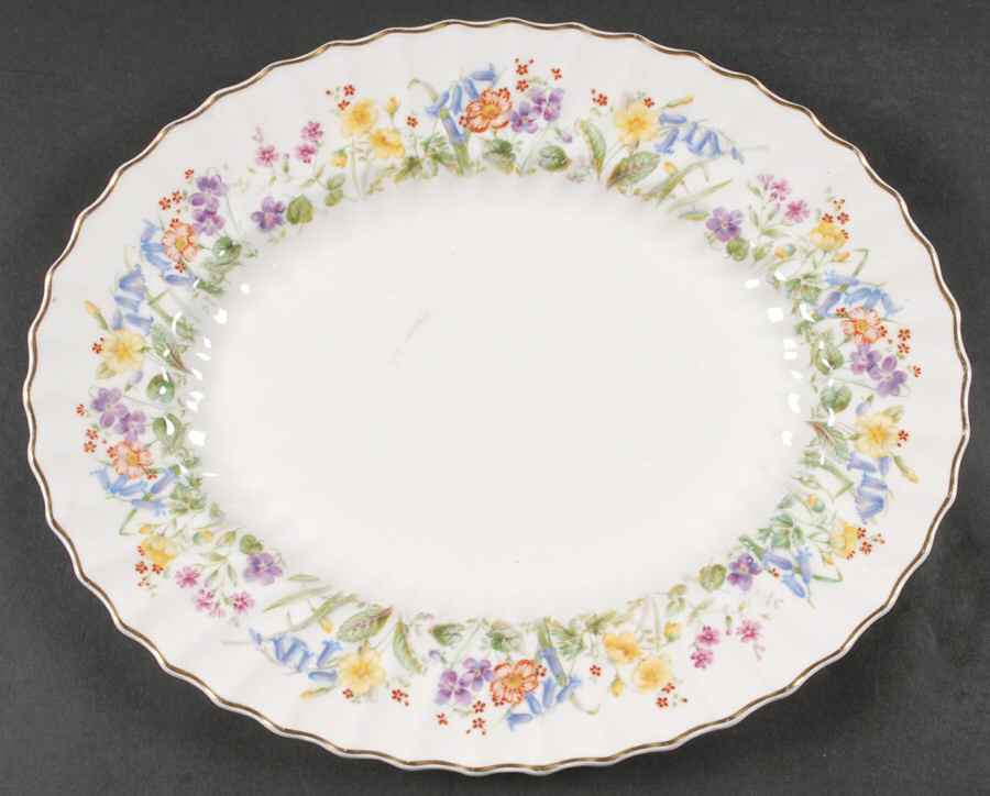 Easter Morn 14" Oval Serving Platter by Royal Doulton-1