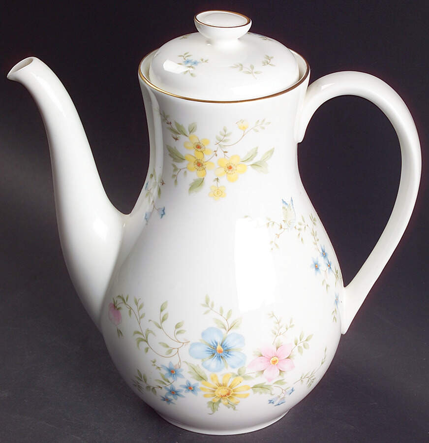 Elegy Coffee Pot & Lid by Royal Doulton-1