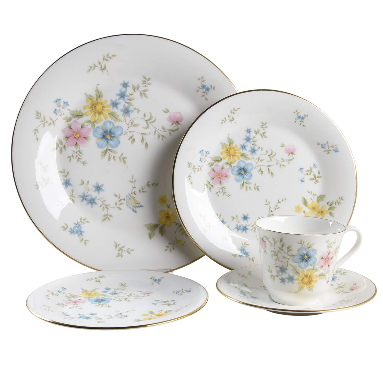 Elegy 5 Piece Place Setting by Royal Doulton-1