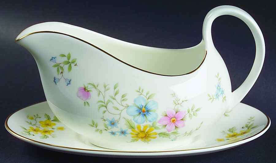 Elegy Gravy Boat & Underplate by Royal Doulton-1