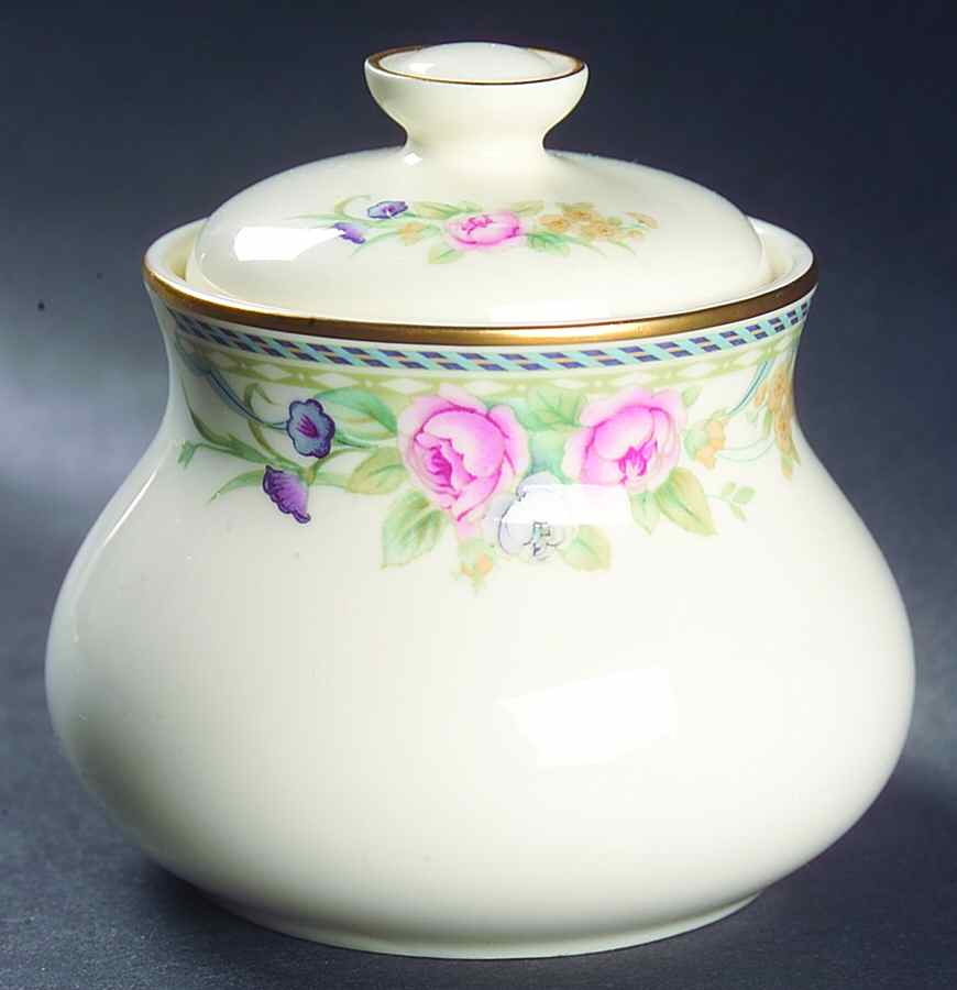 Eleanor Sugar Bowl & Lid by Royal Doulton-1