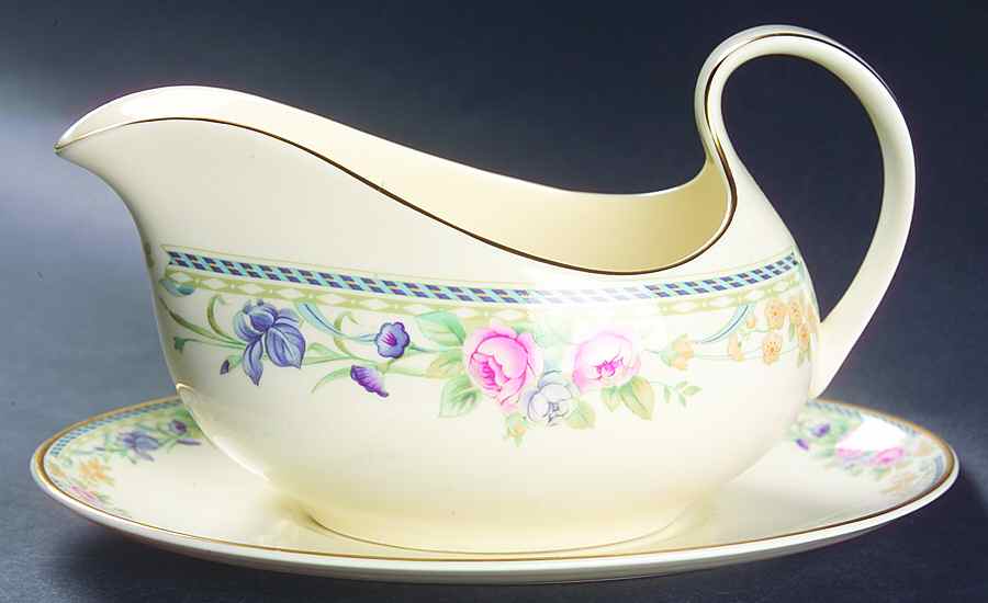 Eleanor Gravy Boat & Underplate by Royal Doulton-1