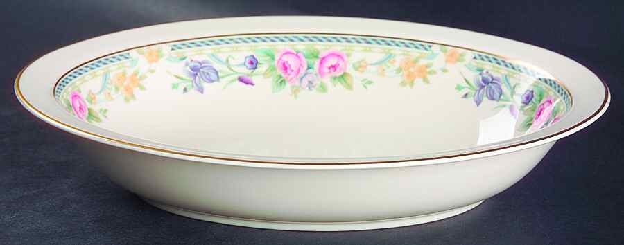 Eleanor 10" Oval Vegetable Bowl by Royal Doulton-1