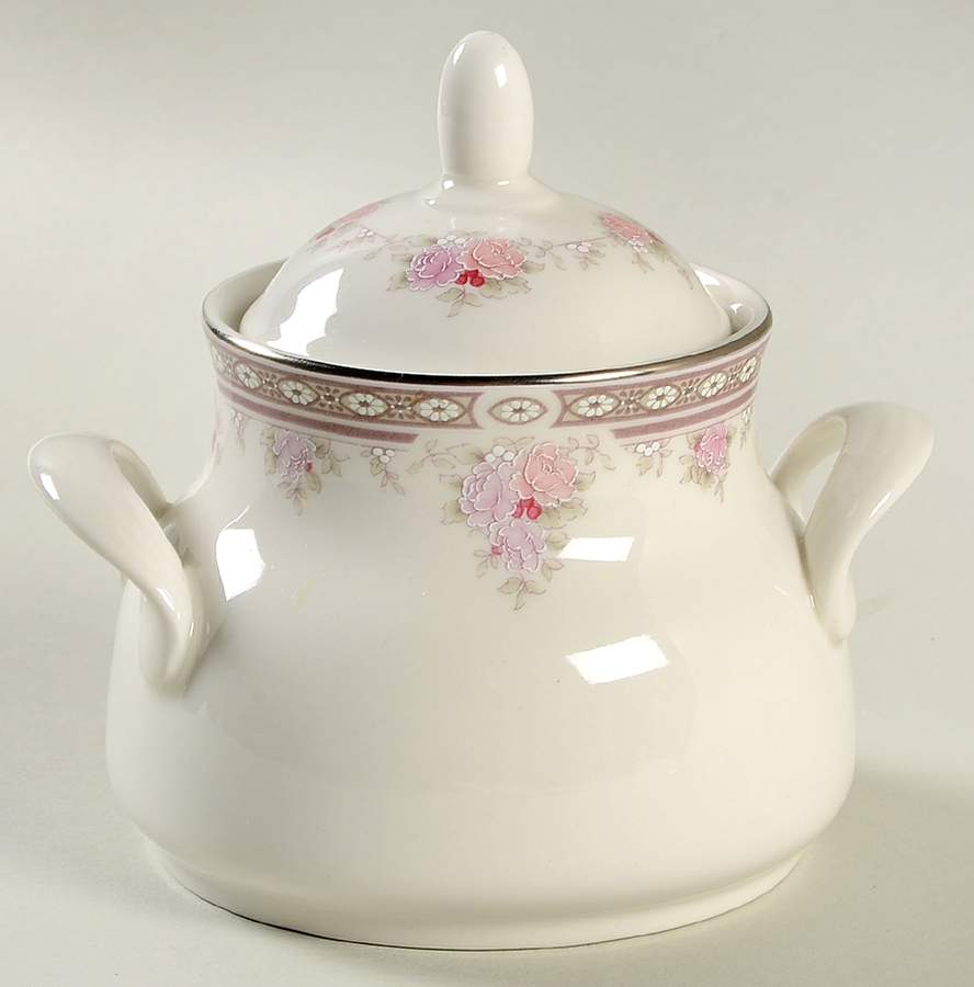 Elegance Sugar Bowl & Lid by Royal Doulton-1