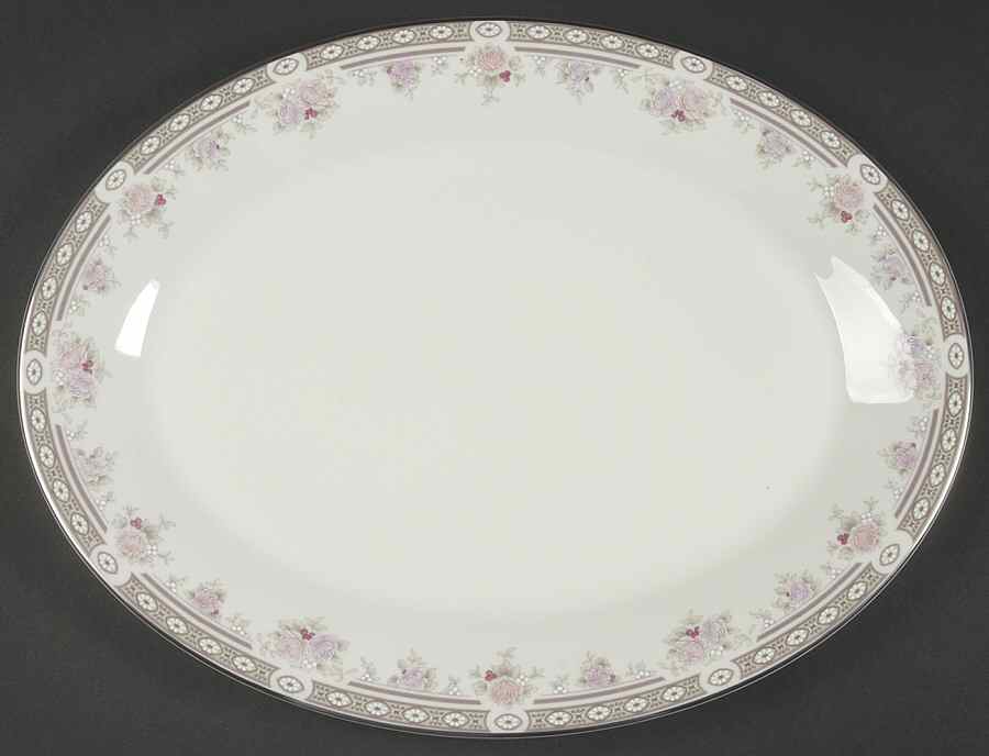 Elegance 13" Oval Serving Platter by Royal Doulton-1