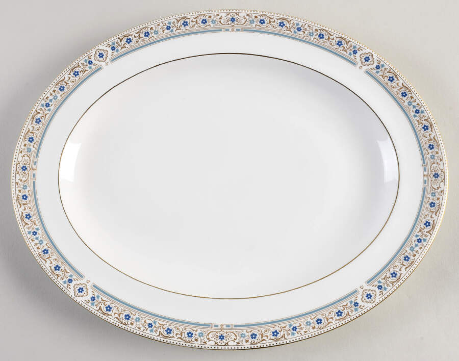 Empress 13" Oval Serving Platter by Royal Doulton-1