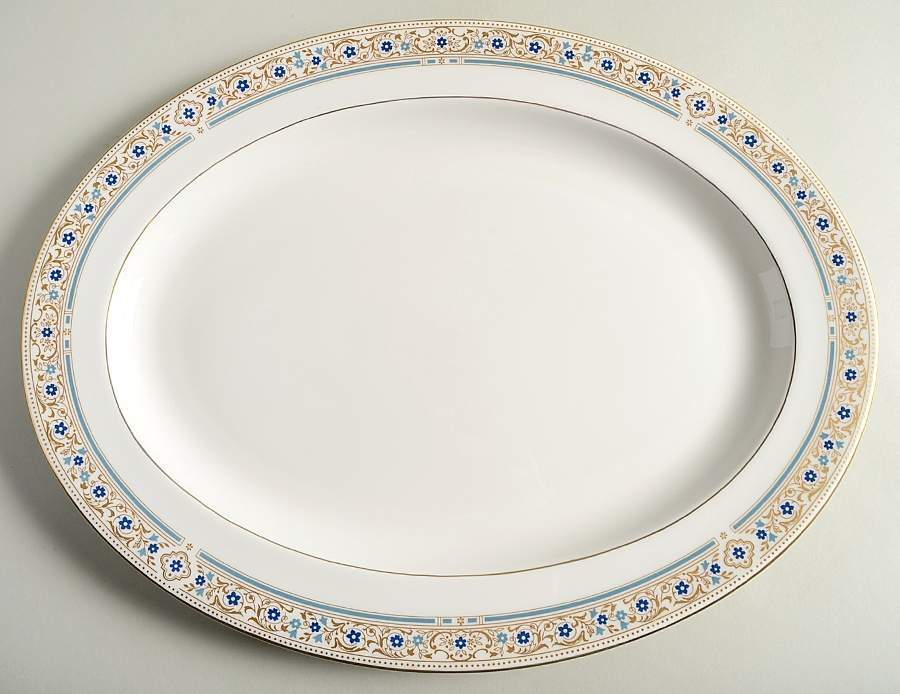 Empress 16" Oval Serving Platter by Royal Doulton-1