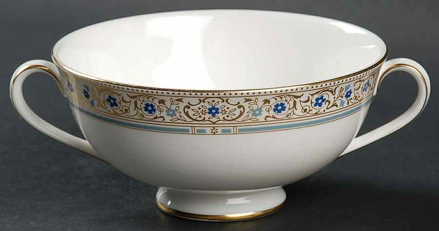 Empress Footed Cream Soup Bowl by Royal Doulton-1