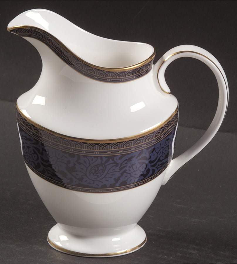 English Brocade Creamer by Royal Doulton-1