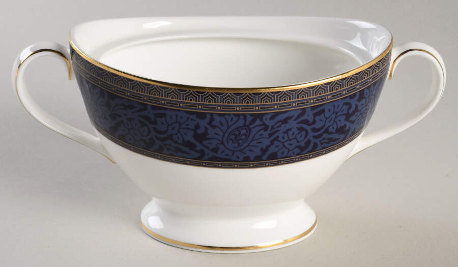 English Brocade Sugar Bowl No Lid by Royal Doulton-1