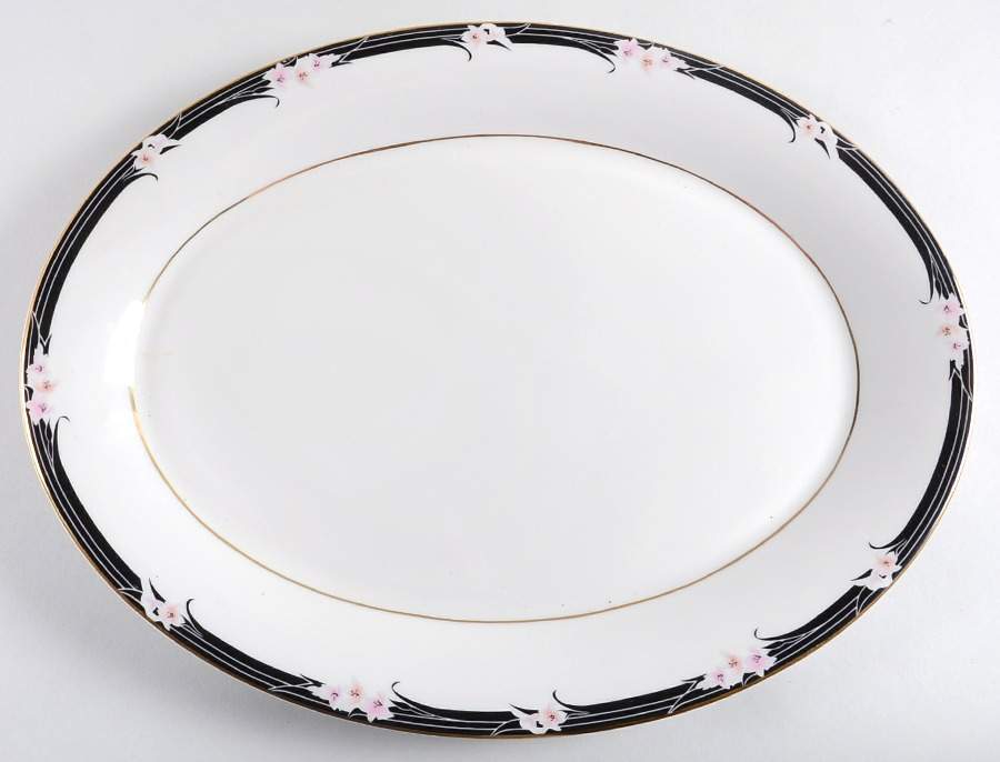 Enchantment 16" Oval Serving Platter by Royal Doulton-1