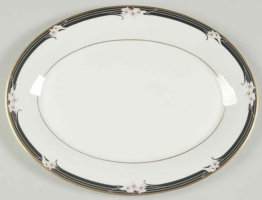 Enchantment 13" Oval Serving Platter by Royal Doulton-1