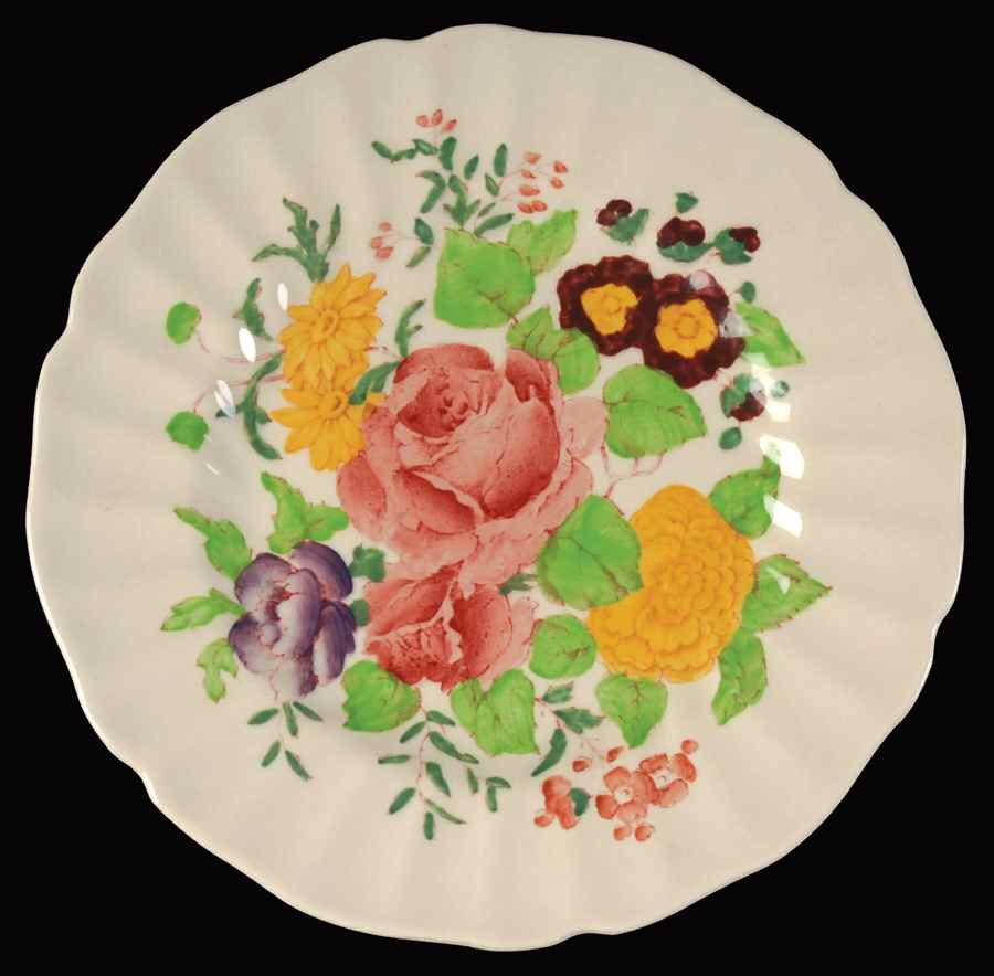 English Posey Bread & Butter Plate by Royal Doulton-1