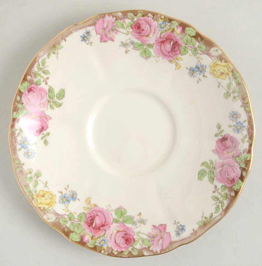 English Rose Saucer by Royal Doulton-1