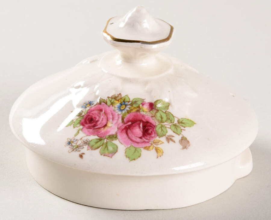 English Rose Lid for Teapot by Royal Doulton-1