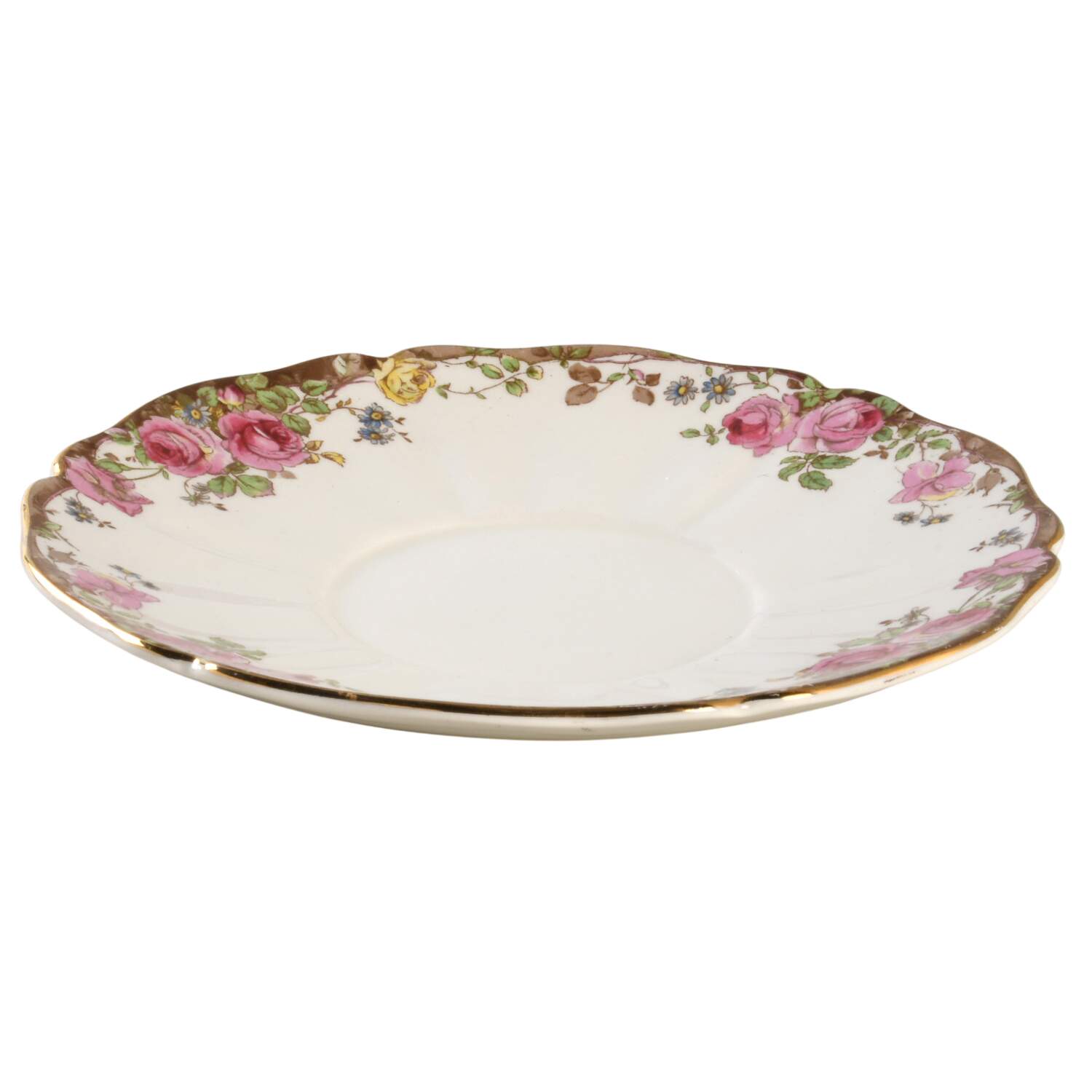 English Rose Underplate for Gravy Boat by Royal Doulton-1
