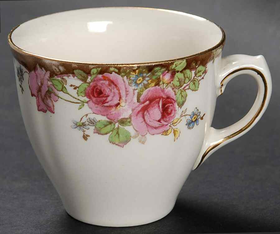 English Rose Flat Demitasse Cup by Royal Doulton-1