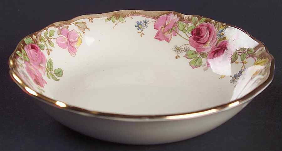 English Rose Fruit/Dessert (Sauce) Bowl by Royal Doulton-1