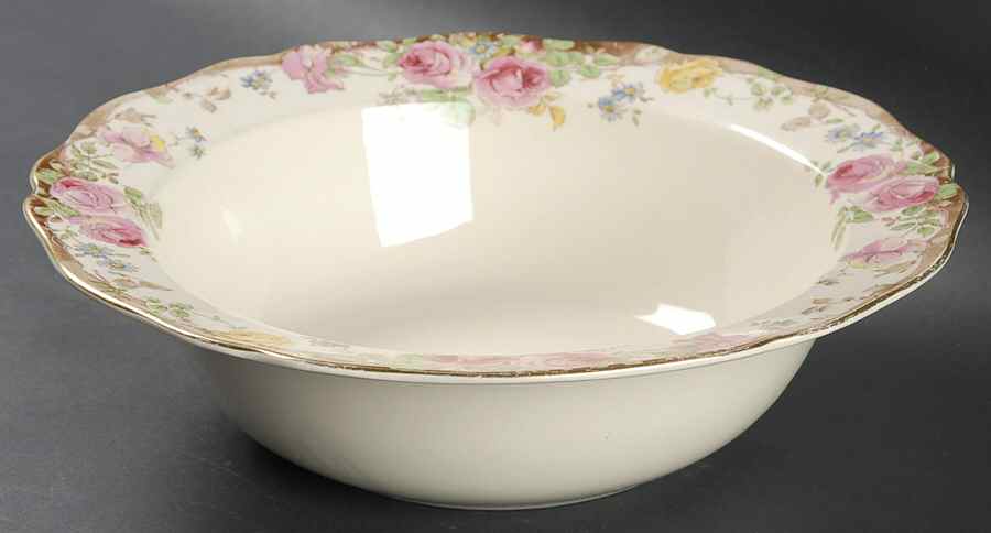 English Rose 9" Round Vegetable Bowl by Royal Doulton-1
