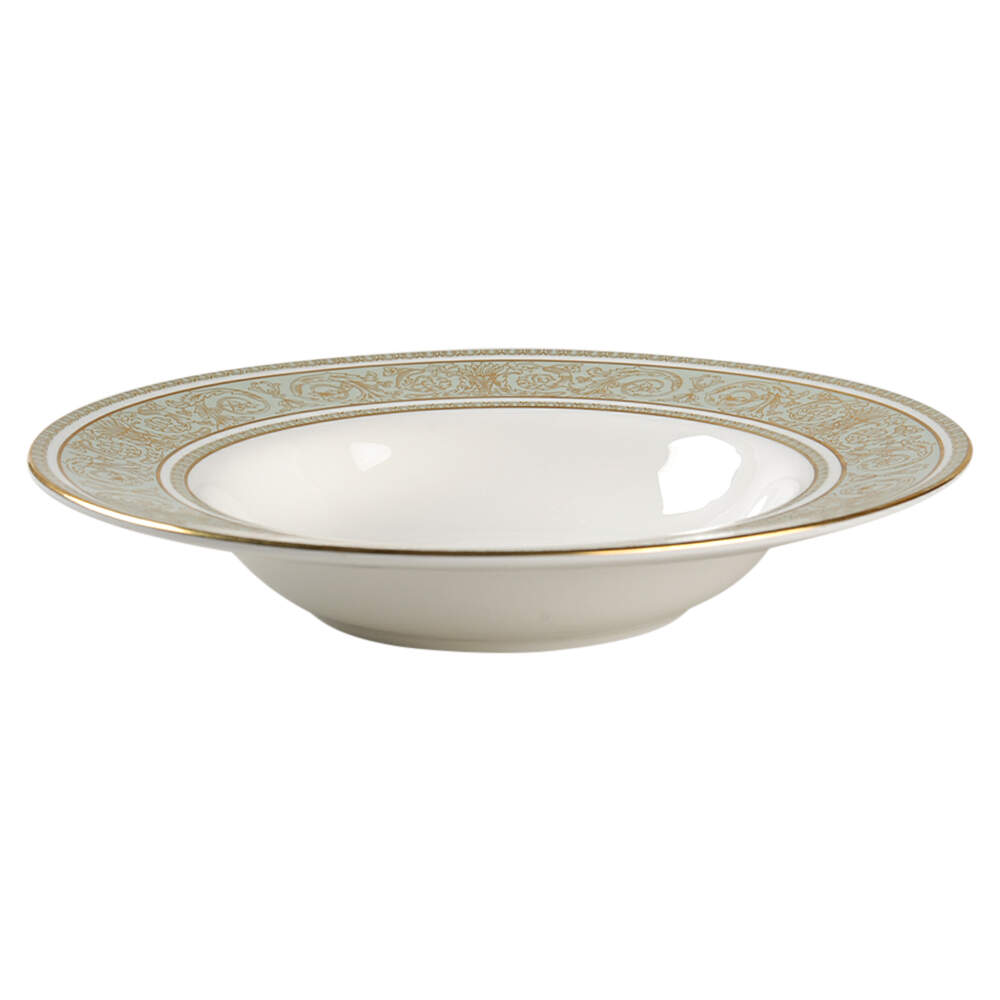 English Renaissance Rim Soup Bowl by Royal Doulton-1