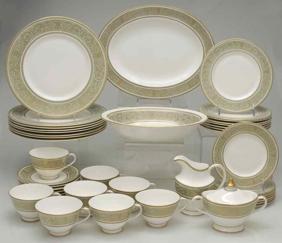 English Renaissance 45 Piece Estate Set by Royal Doulton-1