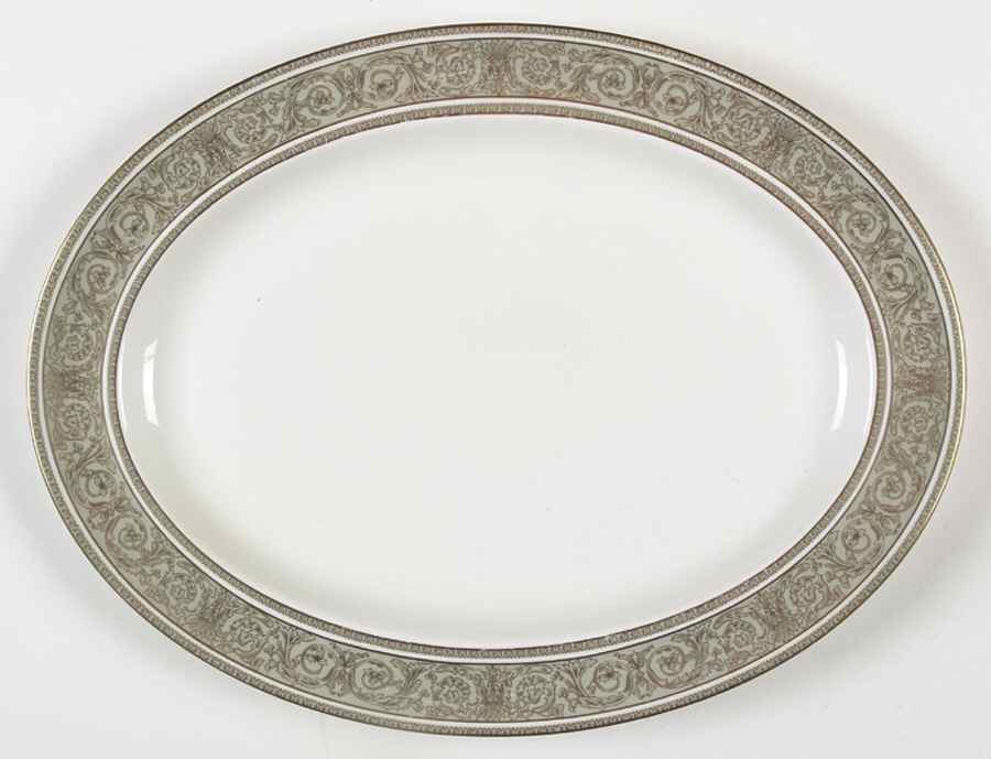 English Renaissance 16" Oval Serving Platter by Royal Doulton-1