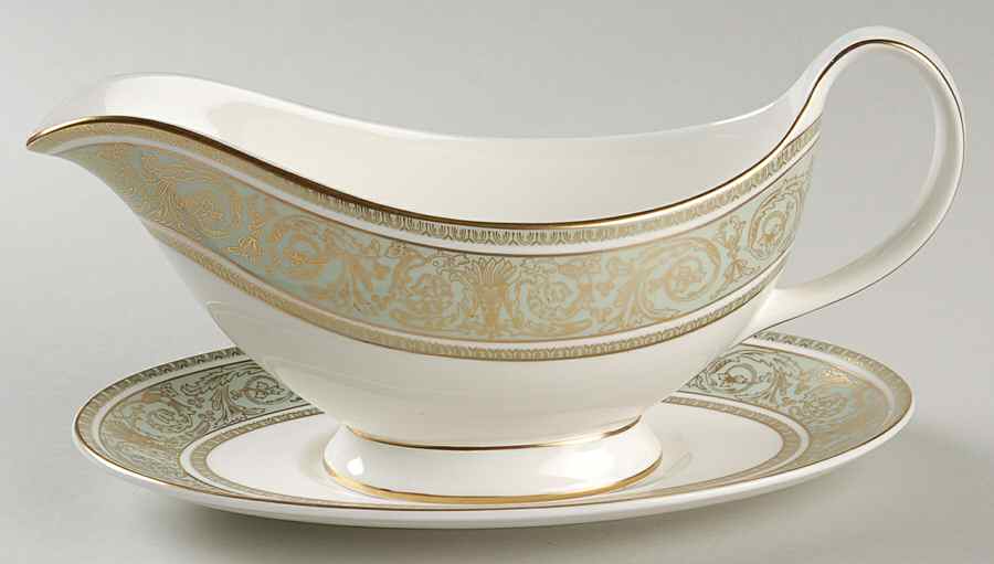 English Renaissance Gravy Boat & Underplate by Royal Doulton-1
