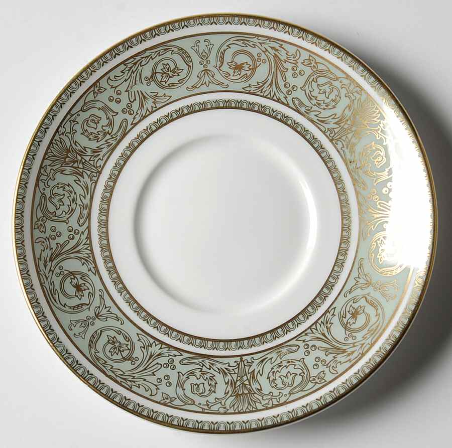 English Renaissance Saucer for Flat Demitasse Cup by Royal Doulton-1