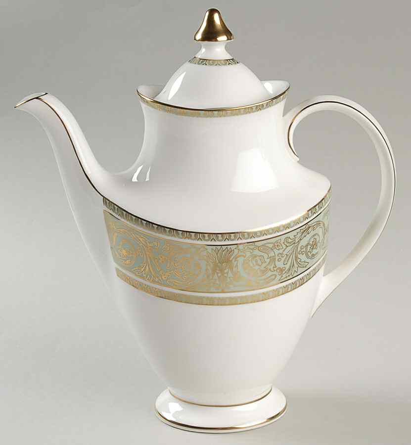 English Renaissance Coffee Pot & Lid by Royal Doulton-1