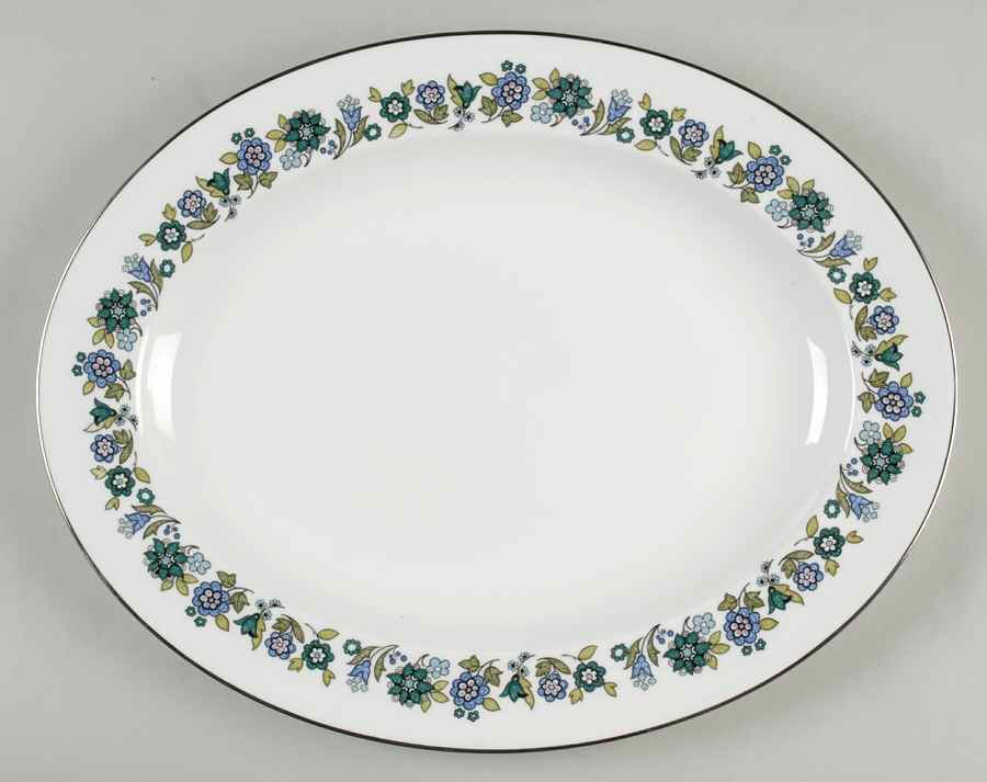 Esprit 13" Oval Serving Platter by Royal Doulton-1