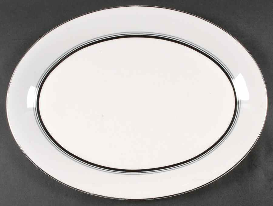Eternity 16" Oval Serving Platter by Royal Doulton-1