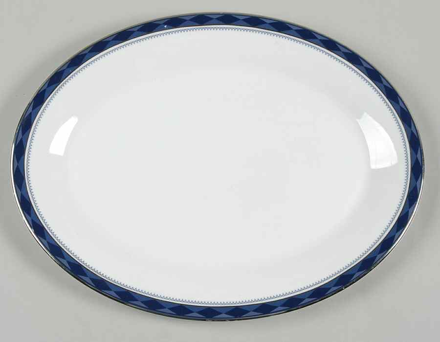 Eton 13" Oval Serving Platter by Royal Doulton-1